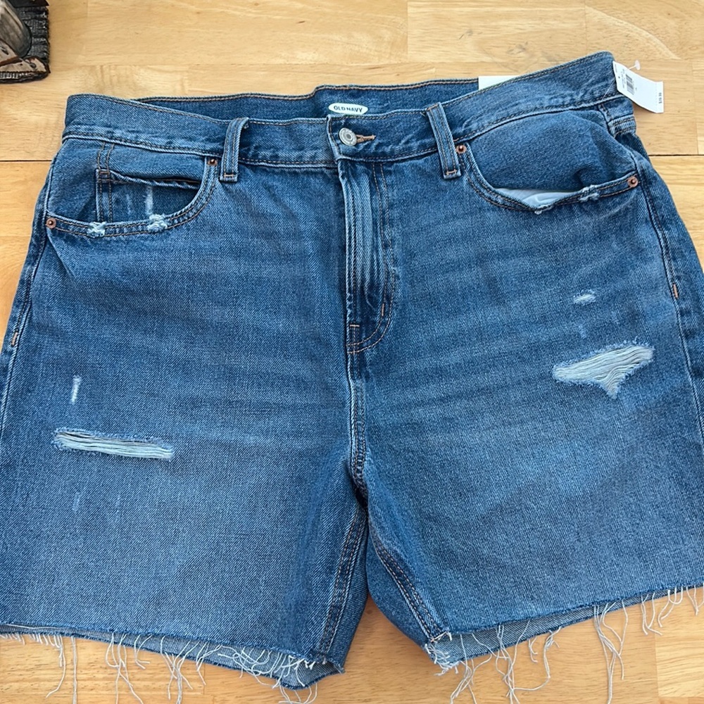 Old Navy Cut Off Shorts size 14 -NWT